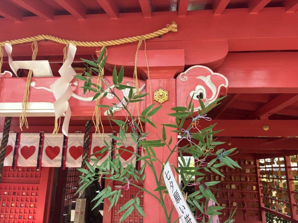 ハンドメイドアクセと神社参り♡