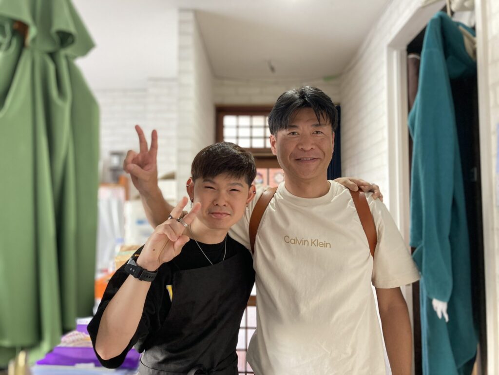 お客様との2ショット📸✨