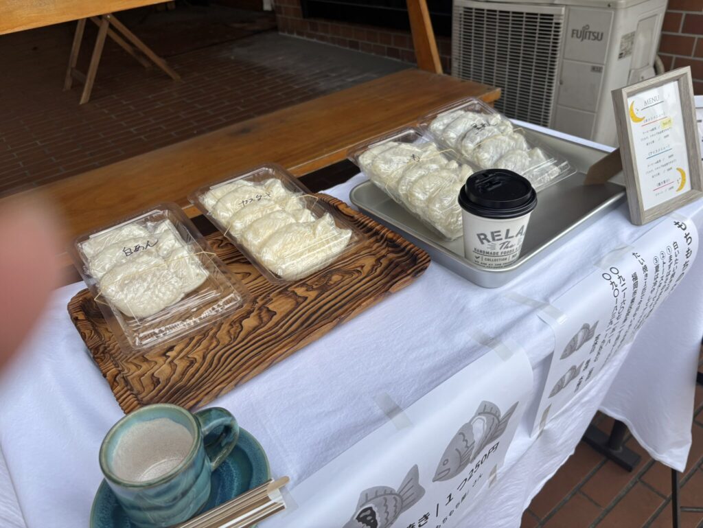 本日、もちもち鯛焼き屋さんとコラボ中！