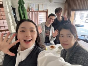 お客様が来てくださいました